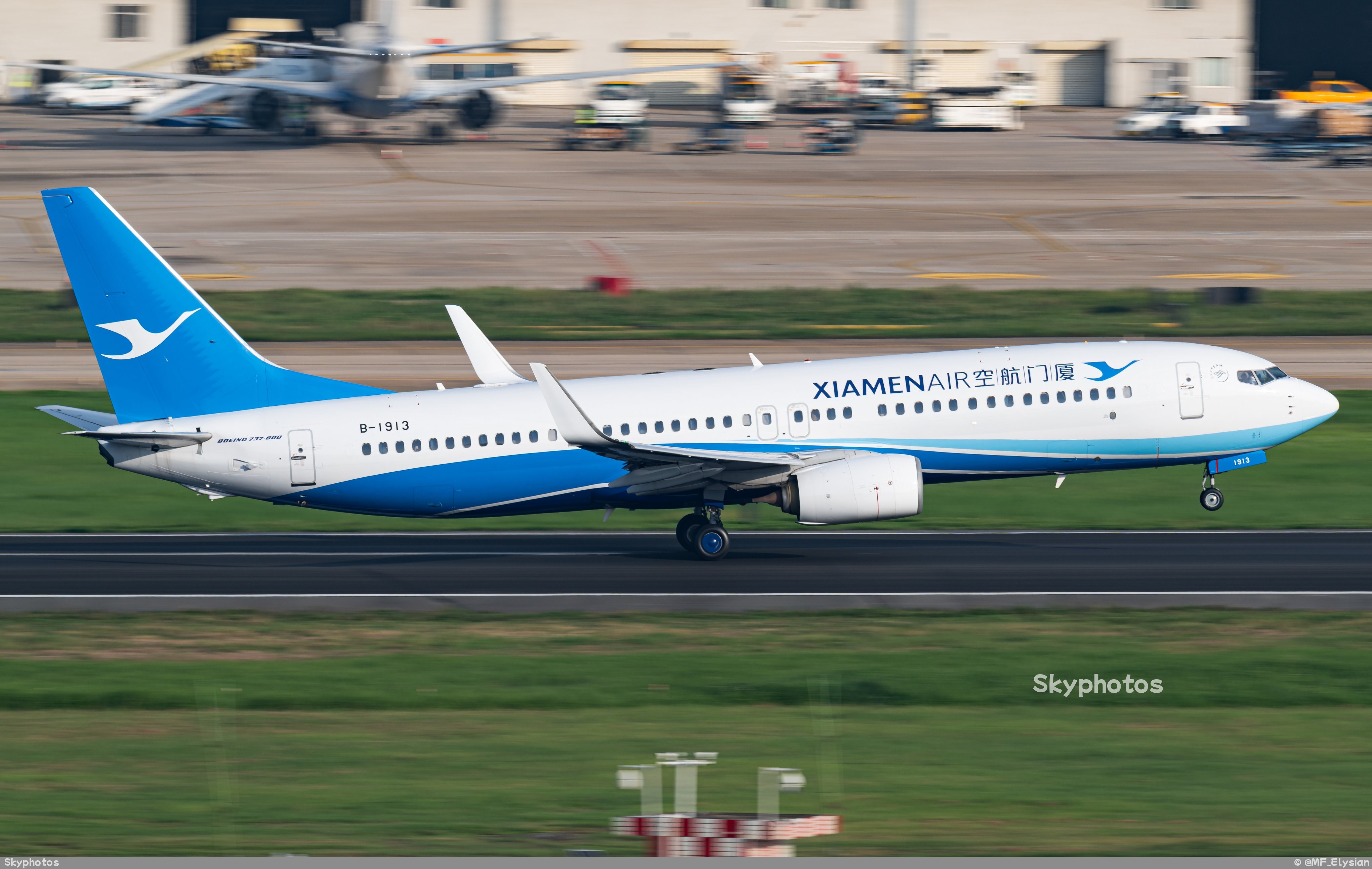 厦门航空 B737-85C(WL)